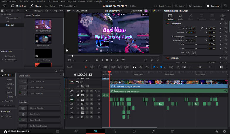 a client Video vlog of Wedding