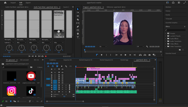a client Video vlog of Wedding